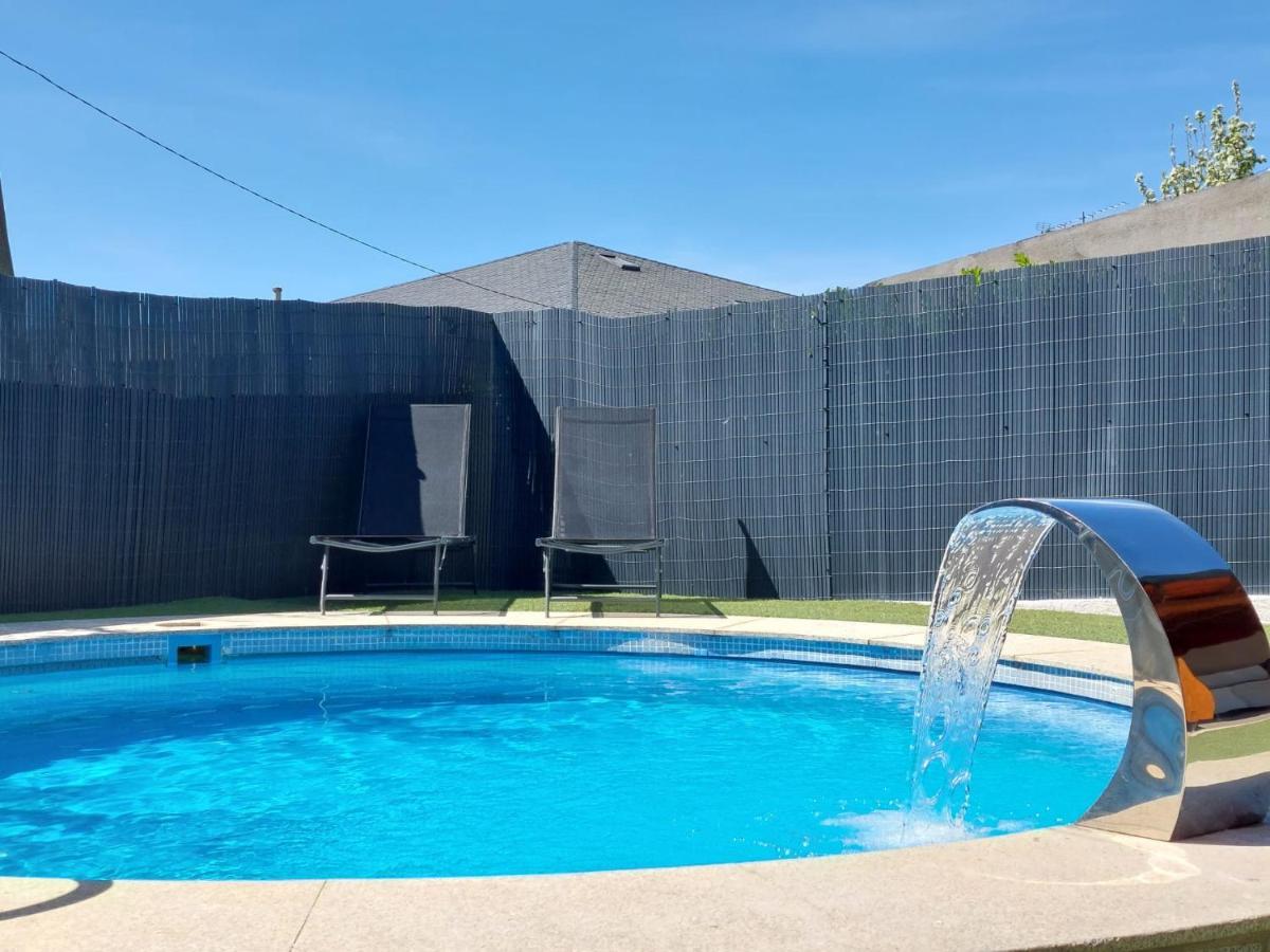 Casa Con Piscina Y Barbacoa Villa Freixido Esterno foto
