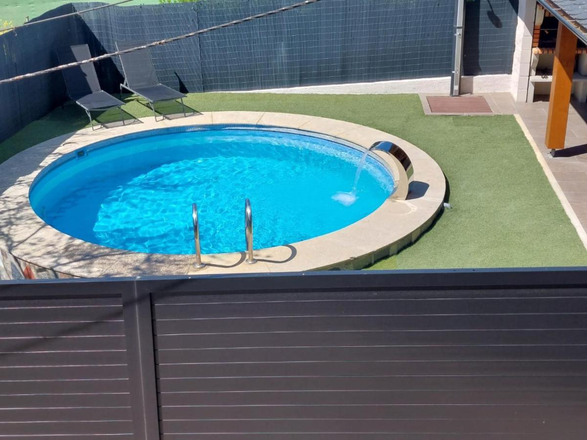 Casa Con Piscina Y Barbacoa Villa Freixido Esterno foto