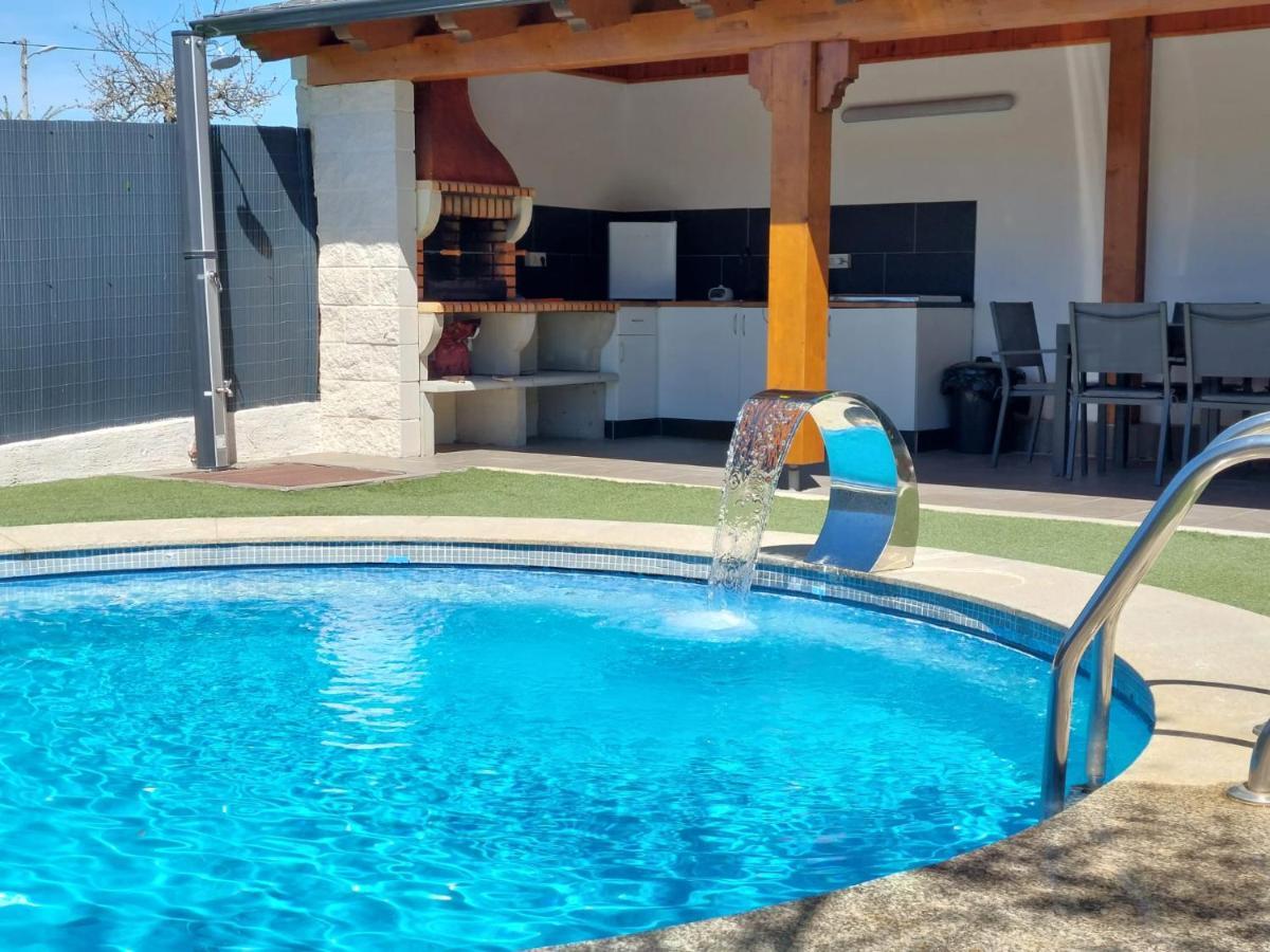Casa Con Piscina Y Barbacoa Villa Freixido Esterno foto